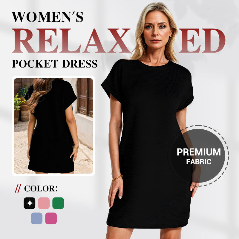 🔥2025 New-💞Women's Relaxed Pocket Dress