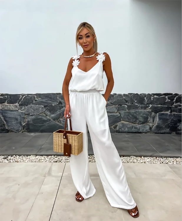 💕Limited Sale 50% OFF💕Women's Sleeveless Wide Leg Jumpsuit
