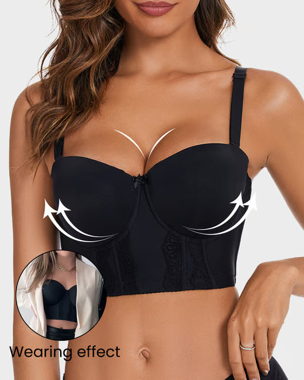 đ„Limited Sale 60% OFFđ„Womenâs Low Back Detachable Strap Bra