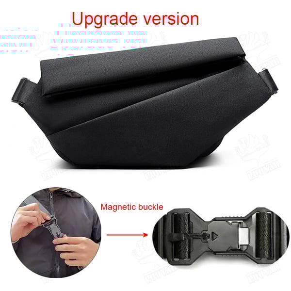 Men's Trendy Functional Waterproof Shoulder Bag