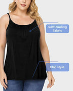 Women’s Fly Free Cooling Tank Top with Built-in Bra