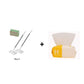Flat Mop with Stainless Steel Handle, come with Reusable Washable Mop Cloths🏆