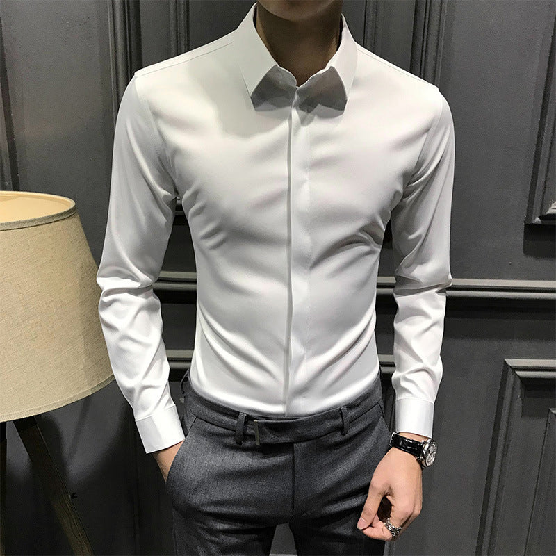 🔥2025 HOT SALE🔥Men's Wrinkle-Free Button-Down Shirt