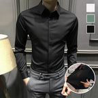 🔥2025 HOT SALE🔥Men's Wrinkle-Free Button-Down Shirt