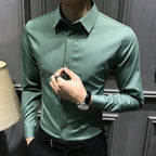 🔥2025 HOT SALE🔥Men's Wrinkle-Free Button-Down Shirt