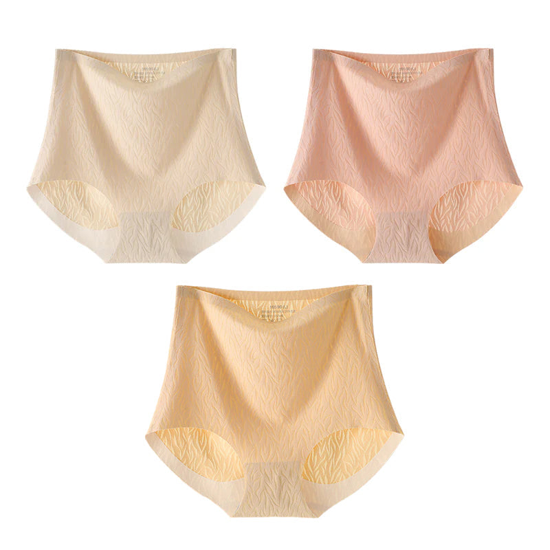 Women's High-Waisted Seamless Nude Underwear