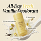 Vanilla & Pistachio Deodorant 🧴 – Long-Lasting Fresh Scent | 72H Odour Protection, Smooth Application & Invisible Finish ✨