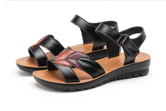 Genuine leather soft sole non-slip fashion sandals-Free Shipping