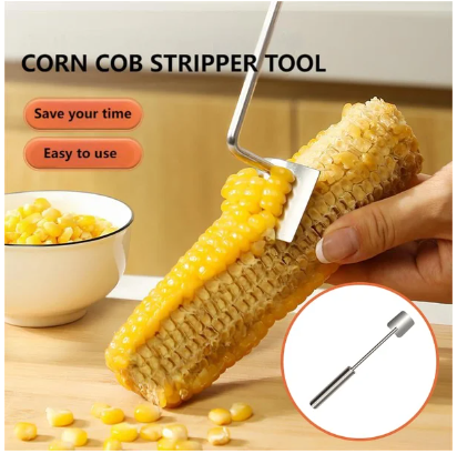 Stainless Steel Easy Clean Long Handle Corn Planer