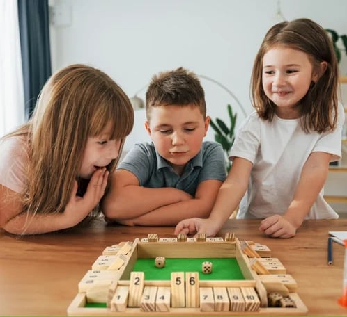 🔥FUN FAMILY GAMES - Shut The Box Board Game 🎲