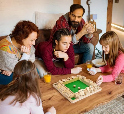 🔥FUN FAMILY GAMES - Shut The Box Board Game 🎲