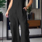 ✨️💙HOT SALE 49% OFF✨️💙Thin Denim Cargo Pocket V-neck Jumpsuit