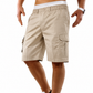 📢📢50% OFF !! ⏰Men's Cargo Shorts – Elastic Waist, Multi-Pocket, Durable