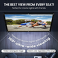 ⌛Limited-time offer-Portable Projector 4K Anti-Light Folding Screen