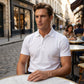 🔥Men's Quick-Dry Short-Sleeve Lapel T-Shirt