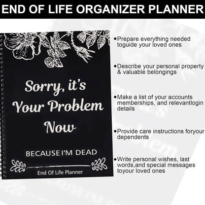 🔥Only ＄19.99 Last Day Promotion!🎁End of Life Planner