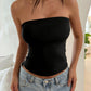 👗🔥 Women's Strapless Slim Fit Tube Top – 50% OFF! Stay up, stay sleek – no straps, no slips, just style. ✨💃