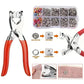 🔥Metal Snap Buttons with Fastener Pliers Tool Kit