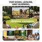 ⌛Limited-time offer-Portable Projector 4K Anti-Light Folding Screen