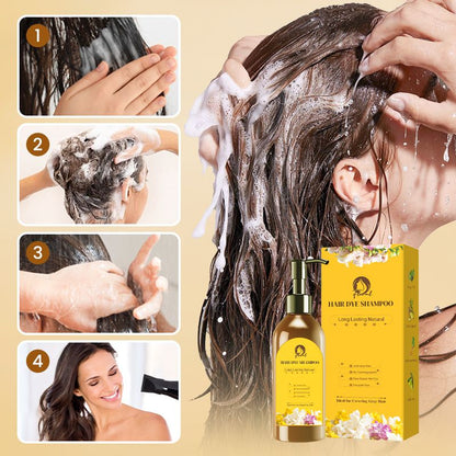 Long Lasting Natural Hair Dye Shampoo