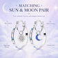 Celestial Double Layer Hoop Earrings☀️🌙