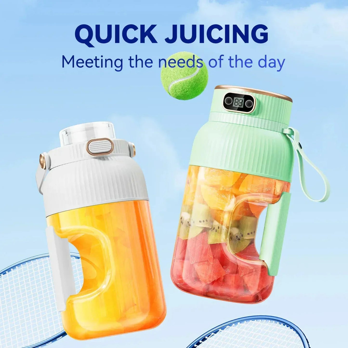 🍎🍓🍉2025 New Style Hot Sale🍊 Multifunctional Portable Juicer Cup