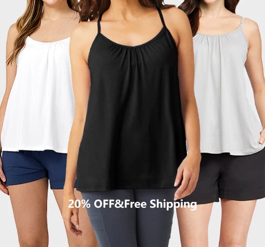 Women’s Fly Free Cooling Tank Top with Built-in Bra