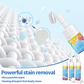 🌿Waterless Foam White Shoe Cleaner with Brush