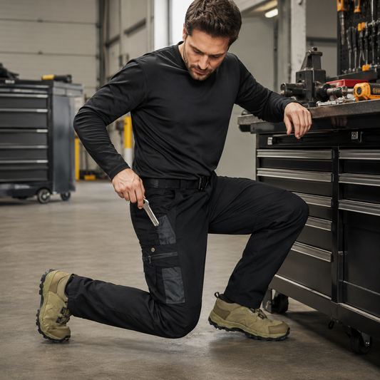 Men's Tactical Cargo Pants with Multiple Pockets
