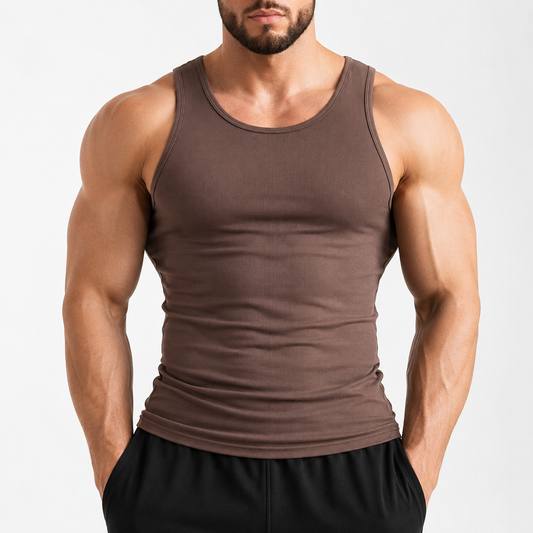💪👕 Muscle Fit Tank Top for Men – Slim, Strong, Stylish