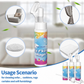🌿Waterless Foam White Shoe Cleaner with Brush