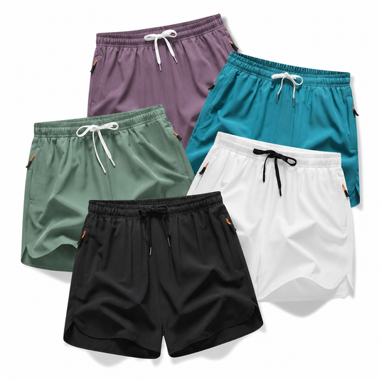 🩳 LIMITED-TIME 50% OFF! ✨ Breathable Athletic Shorts – Quick-Dry, Zipper Pockets & Elastic Waist for Workouts 🏃‍♂️