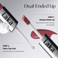 Perfect Twin Lip — Dual-Ended Liquid Lipstick with Velvet Matte Color and Glossy Shine
