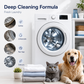 Washing Machine Cleaner Tablets 🧼 – 12 Pack Pet Safe Deep Cleaning Tablets | Removes Hidden Dirt, Odour & Limescale | Fresh Laundry Every Wash 🐾✨