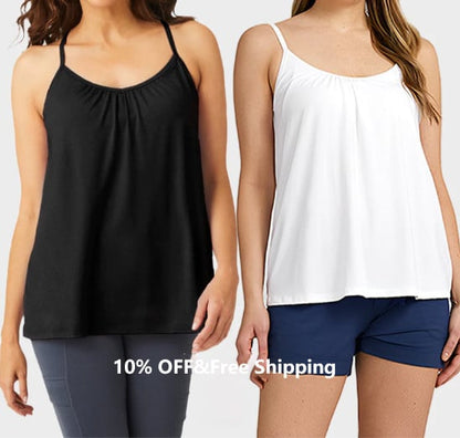 Women’s Fly Free Cooling Tank Top with Built-in Bra