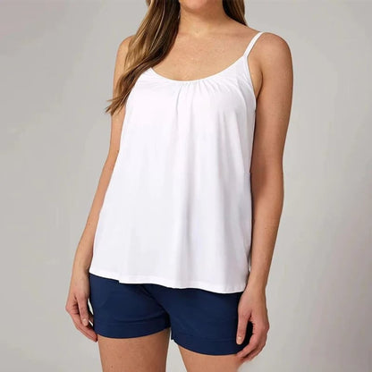 Women’s Fly Free Cooling Tank Top with Built-in Bra