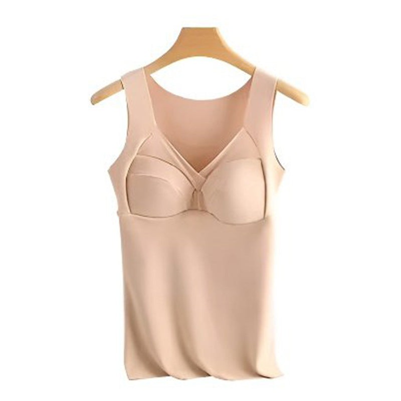 🔥✨[Best Gift for Her] 3D One-Piece Thermal Undershirt with Built-in Bra