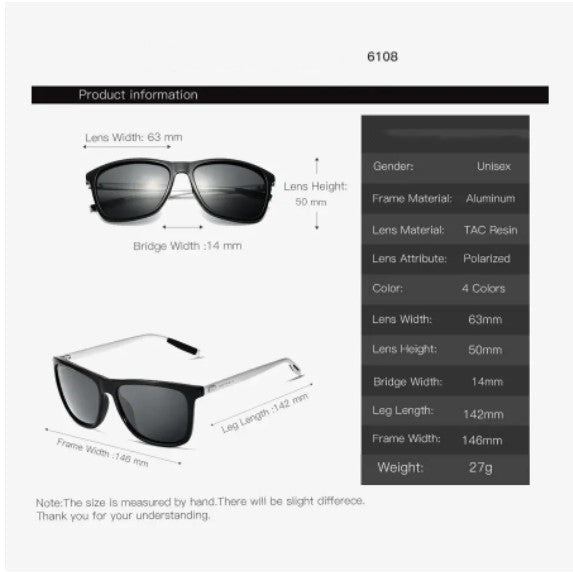 💥New Design Aluminum Magnesium Men Polarized Sunglasses