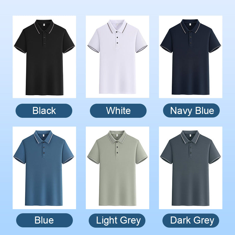 Breathable Short Sleeve Lapel Collar Shirts