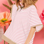 🦋Women's Oversize Striped T-Shirts💕