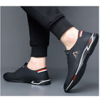 Men's casual slip-on leather shoes