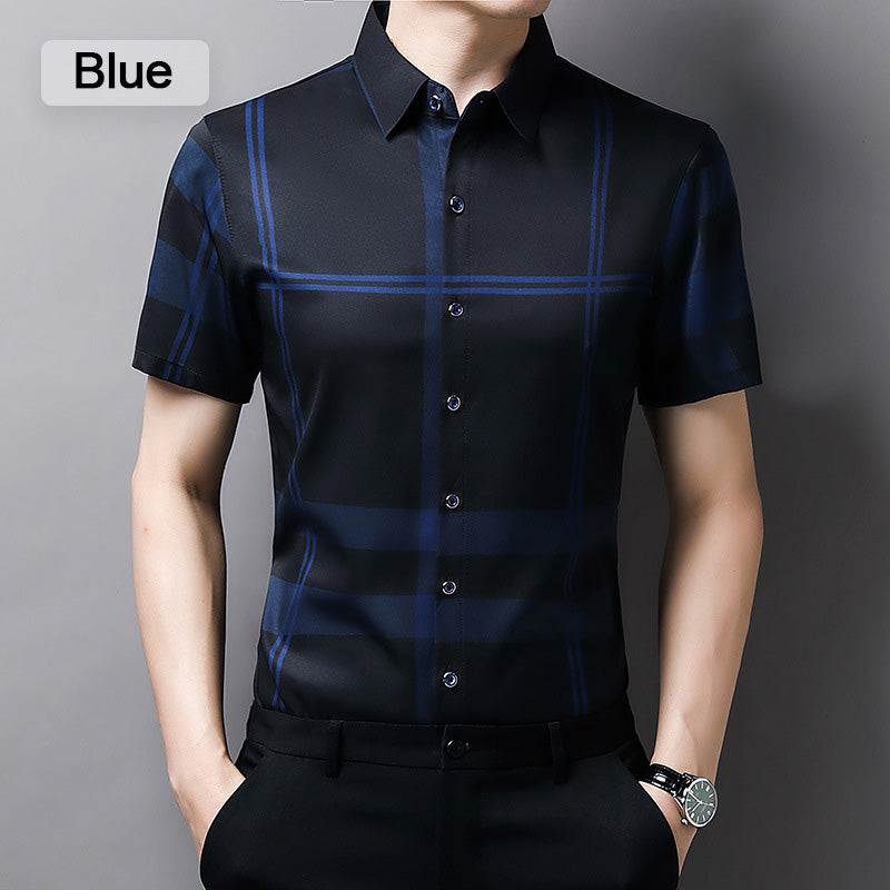 Men’s Casual Breathable Soft Short Sleeve Shirt