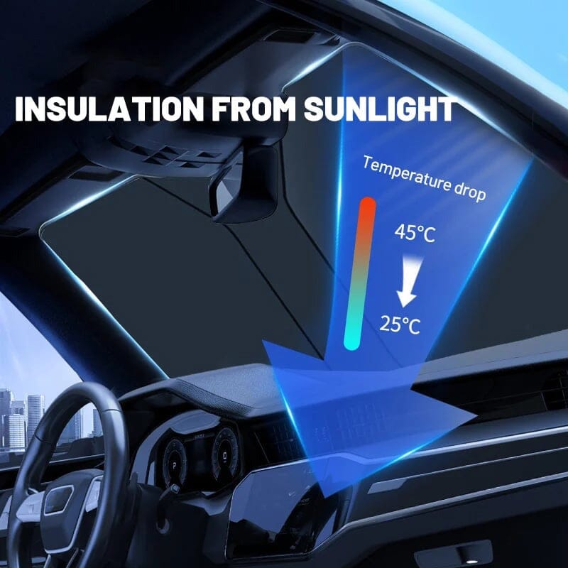 🌞Windshield Sunshade Foldable Sun Shield