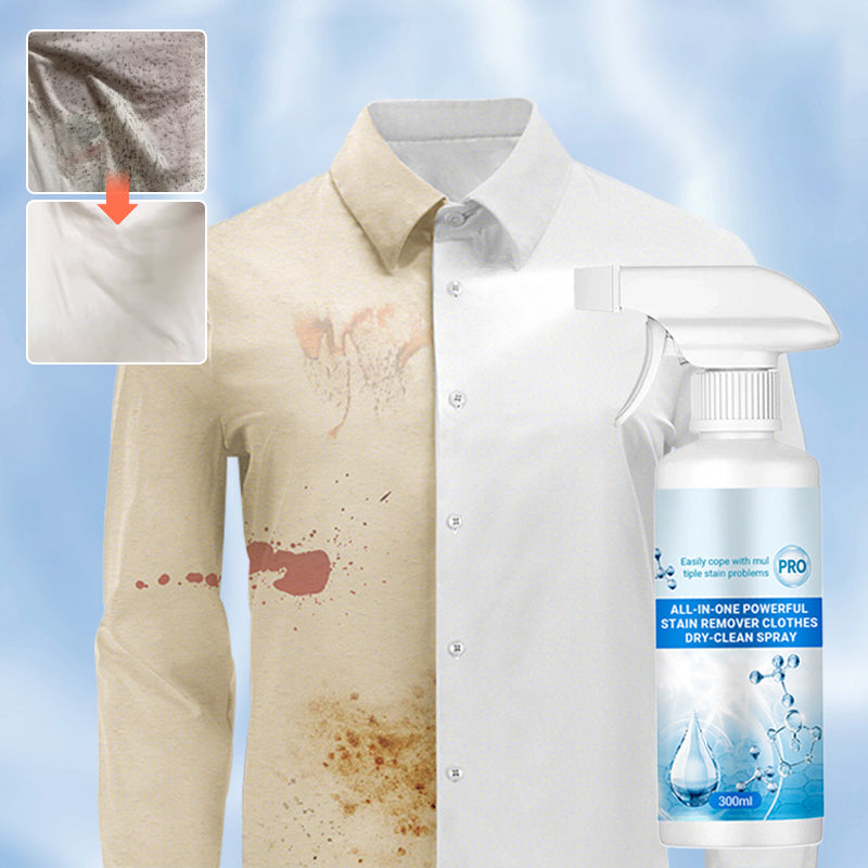 [Practical Gift] All-in-One Powerful Stain Remover Clothes Dry-Clean Spray