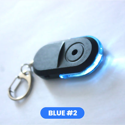 Whistling Activated Sensor Key Finder Keychain