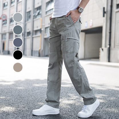 Men's Summer Casual Straight Fit Pants