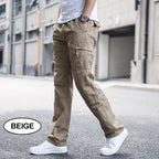 Men's Summer Casual Straight Fit Pants