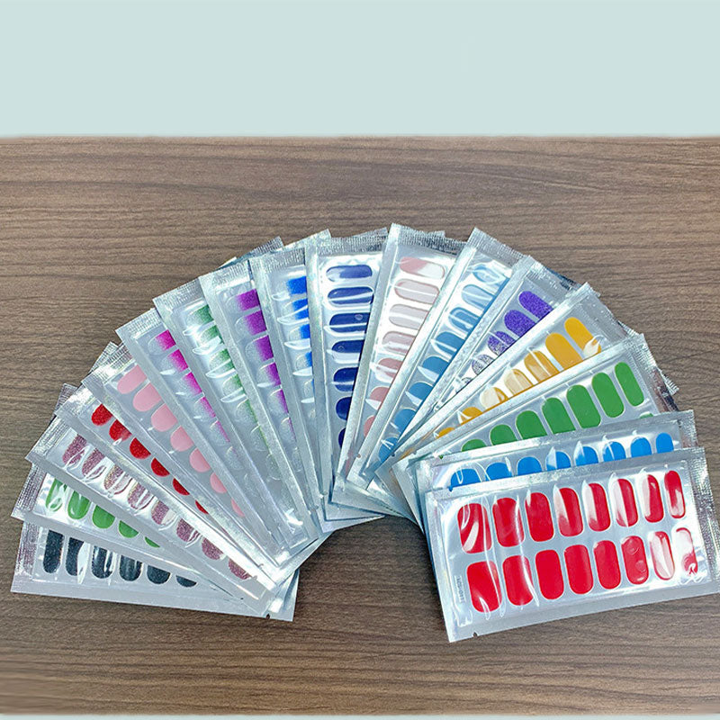 Semi-cured Gel Fingernail Strips