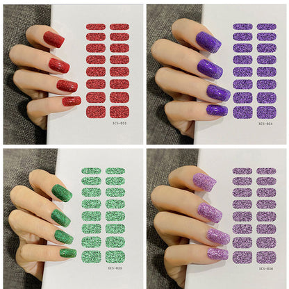 Semi-cured Gel Fingernail Strips