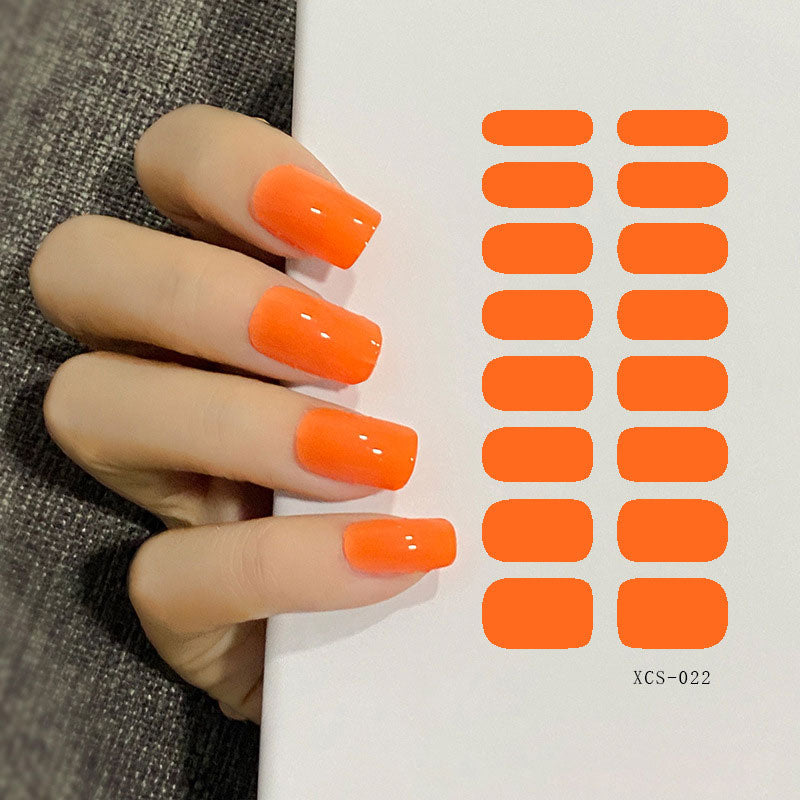 Semi-cured Gel Fingernail Strips